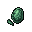 piece of scarab shell