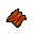 half-digested piece of meat