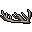 white deer antlers