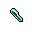 green crystal shard