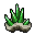 crystalline spikes