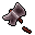 broken throwing axe