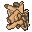 wooden trash