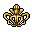 golden lotus brooch