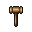 wooden hammer