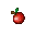 red apple