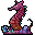 sea horse figurine