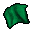 green piece of cloth