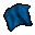 blue piece of cloth