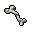 hardened bone