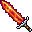 fiery spike sword
