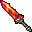 fiery relic sword