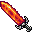 fiery blacksteel sword