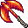 fiery war axe