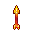 flaming arrow
